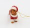 Ceramic Dachshund Santa Dog Christmas Tree Ornament, Home Décor, Gift for Her, Gift for Mom, Kitchen Décor, Dog Lover Gift, Pet Loss Gift